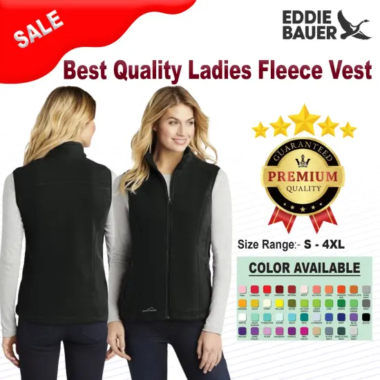Eddie Bauer&reg; Best Quality Ladies Fleece Vest {2}