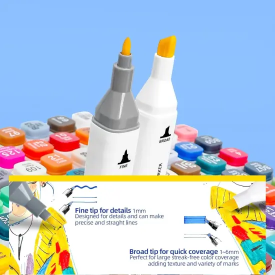 Alcohol Markers 120 Colors {5}