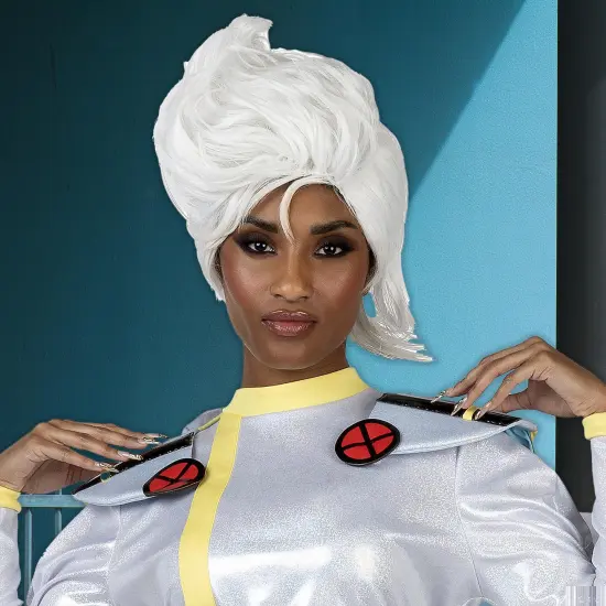 X-Men Storm Synthetic Hair Wig Costume Inspired by 97 Series {1}