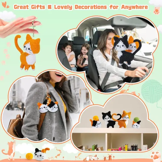 Cat Crochet Kit for Beginners {4}