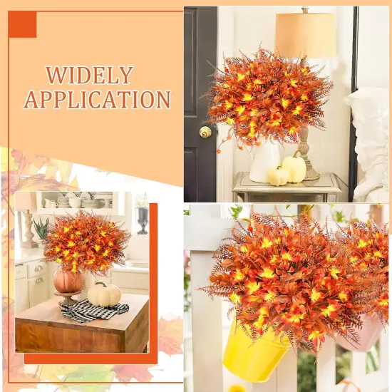 40Pcs Artificial Fall Outdoor Flowers {3}