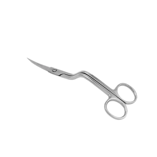 6" Double Curved Machine Embroidery Scissors {2}