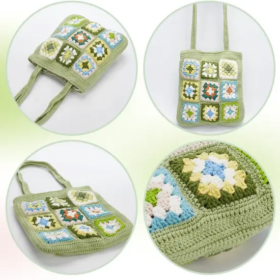 Crochet Tote Bag Kit for Adults {3}