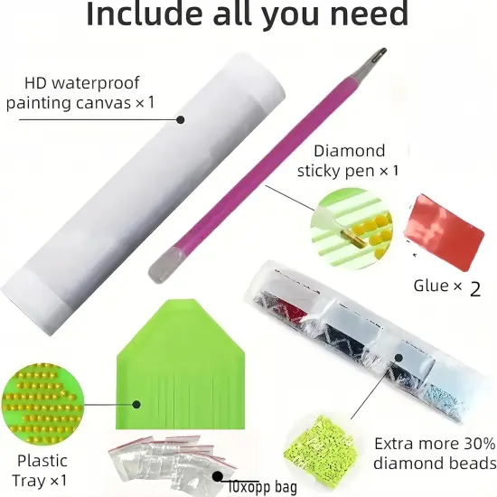 Halloween Spell Jar Diamond Painting Kits - 12x16 Inch {4}