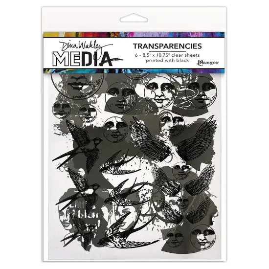Dina Wakley MEdia Transparencies-Focals Set 2 {1}