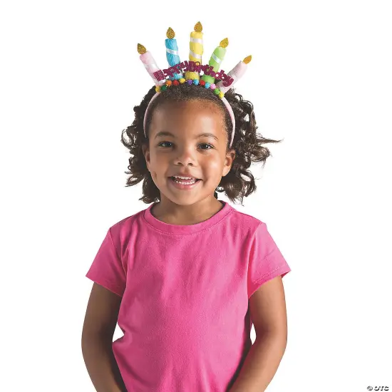 Happy Birthday Candles Headband {2}