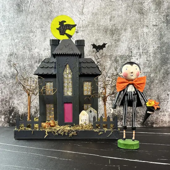 Lori Mitchell Halloween Collection: Date Night Dracula Figurine {5}