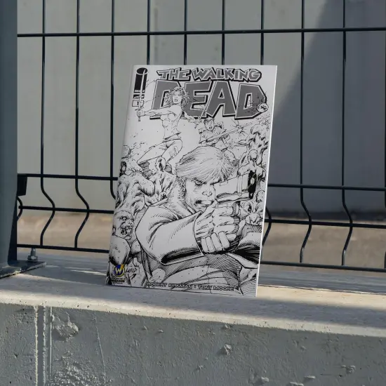 Image Comics The Walking Dead #1 Wizard World Madison 2013 Exclusive B&W Cover {4}