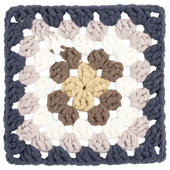 Bernat Blanket All In One Blanket Granny Square Yarn {4}