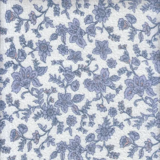 1 Yard Missoni Textured Knit Floral Print Fabric, 58/59&Prime; Wide Polyester Spandex Blend IVORY {1}