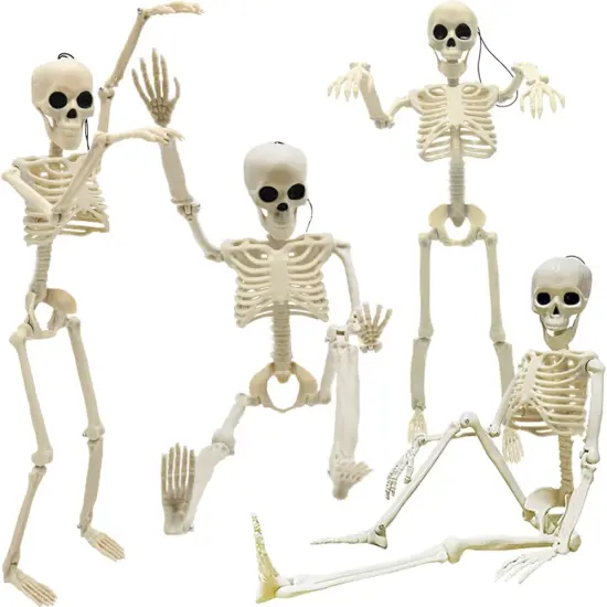 4PCS 16" Halloween Skeleton Decorations {1}