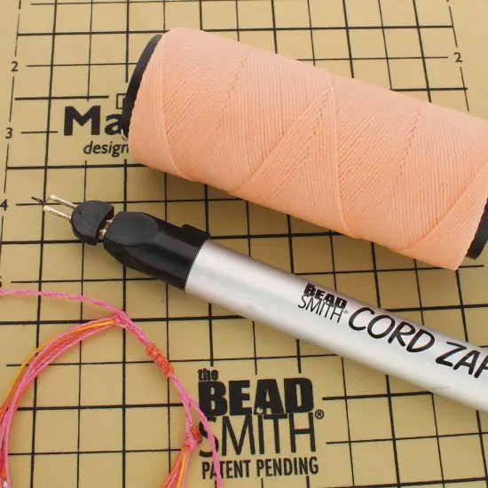 The Beadsmith Brazillian Waxed Cord Spool Light Pink {6}