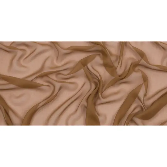 1 Yard Luxurious Ermine Premium Silk Chiffon Fabric Perfect for Elegant Fashion Creations 54 Inch Width {3}