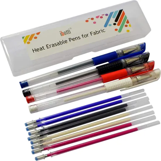Heat Erase Pens (	Black, Blue, Red, White ) {1}