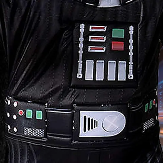 Darth Vader Adults Qualux Costume Star Wars One Size Villain Outfit {5}