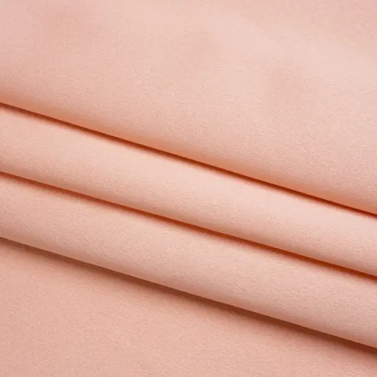 1 Yard Veiled Rose Silk Crepe Back Satin Soft Smooth Luxurious Sewing Fabric for Bridal Dresses 44 inch Width {4}
