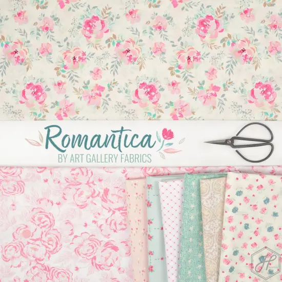 The Cur8tor Fat Quarter Bundle in Romantica byfor Art Gallery (FQWCUR8RO4) {2}
