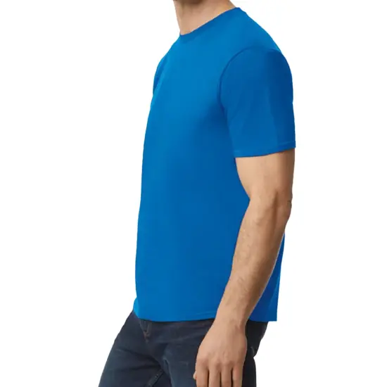 Gildan Softstyle Lightweight T-Shirt, Short-Sleeve Unisex Tees Royal blue {3}