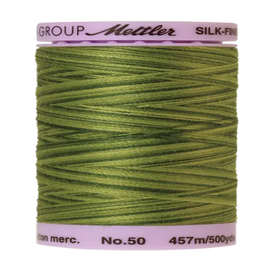 Ferns (9085-9818) | Silk-Finish Cotton Multi 50wt (457M / 500Y) | Mettler Thread {1}