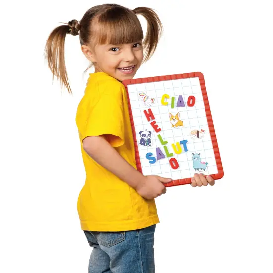 Quercetti: Play Montessori: ABC & 123 - Magnetic - 106pc Letters & Numbers Educational Toy, Math & Spelling Learning Tool, Fridge Magnets, Kids 4+ {6}