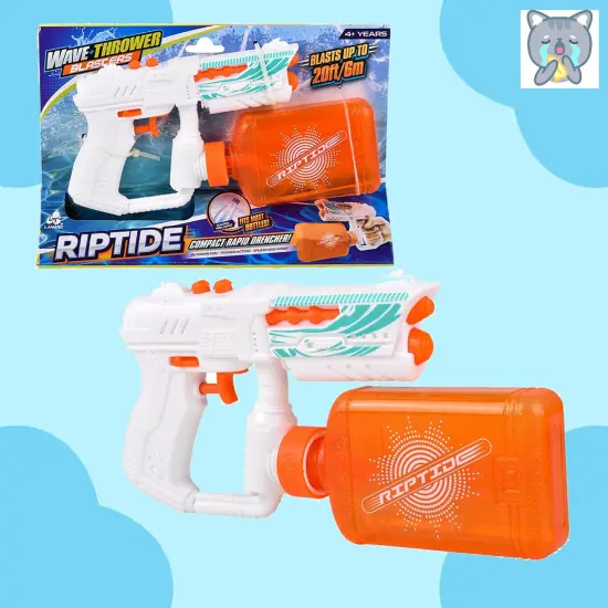 Lanard Riptide Trigger Action Water Blaster Shoots Up To 20 Feet Outdoors {6}