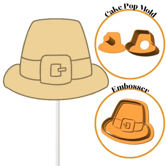 Pilgram HatCake Pop Mold {1}