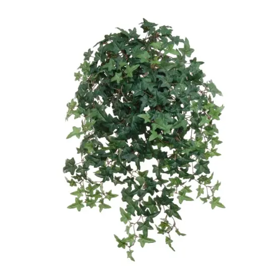 26" Mini English Ivy Bush &ndash; 450 Silk Leaves, Lush Faux Greenery for Home & Wedding D&eacute;cor {1}