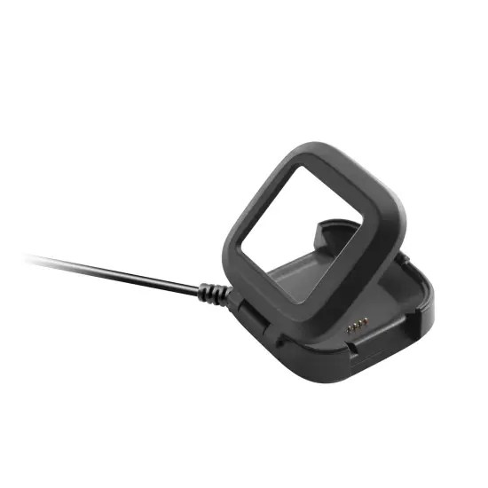 Insten USB Charging Cable Cord Power Charger Dock Cradle compatible with Fitbit Ionic - Black {6}