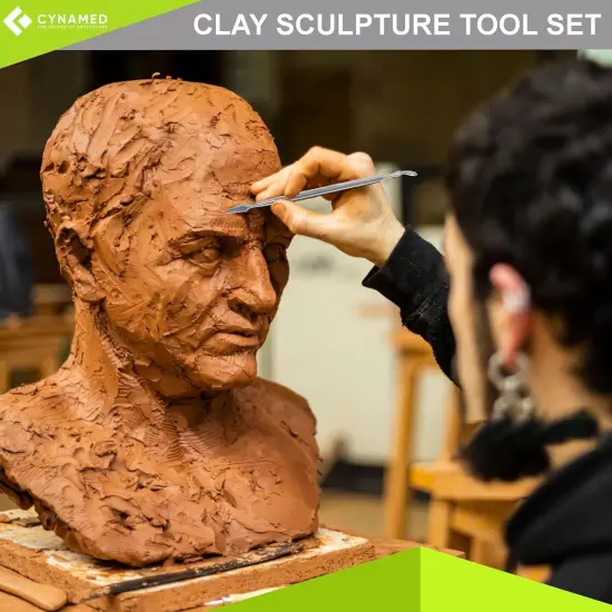 10 Pc Stainless Steel Spatula Wax & Clay Sculpting Tool Set {4}