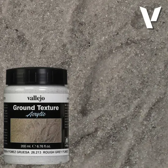 Vallejo Rough Grey Pumice, 200ml, 6.76 Fl Oz (Pack of 1) {7}