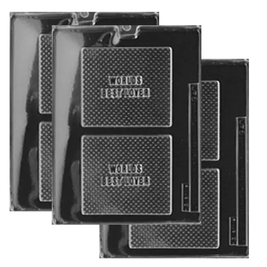 World's Best Lover Card Chocolate Mold {2}