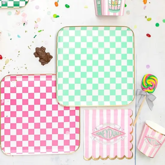 HARRY POTTER X BONJOUR F&Ecirc;TE HONEYDUKES PINK STRIPE CUPS {4}