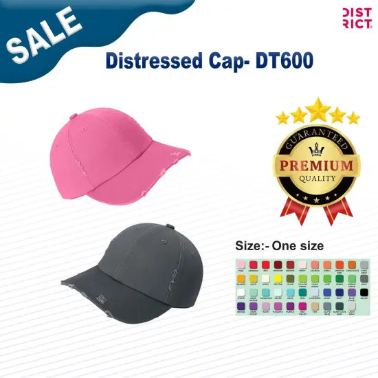 District&reg; Distressed Cap True Pink {3}