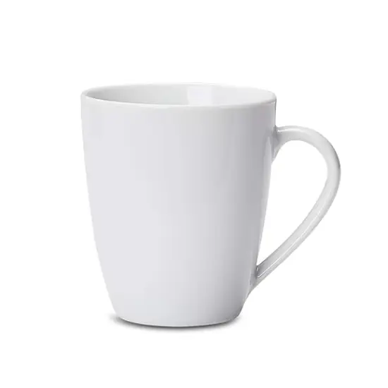 Porcelain, 12 oz Coffee Mug Set, 12 Count, White {2}
