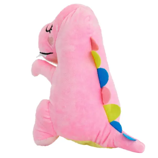 Small Pink Plush Dinosaur Stuffed Animal Toy for Gifts, 10 In Dinosaur Stuffed Animal {6}