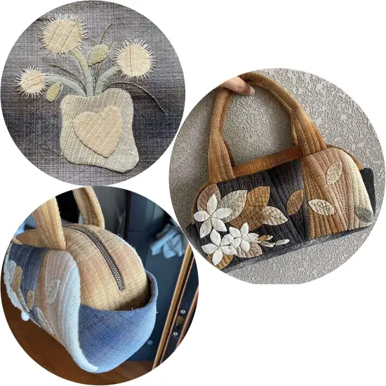 12 Multi Colors All Purposes Cotton Quilting Thread 50s/3 Thread for Piecing Sewing etc - 550 Yards Each (Neutral colors) {2}