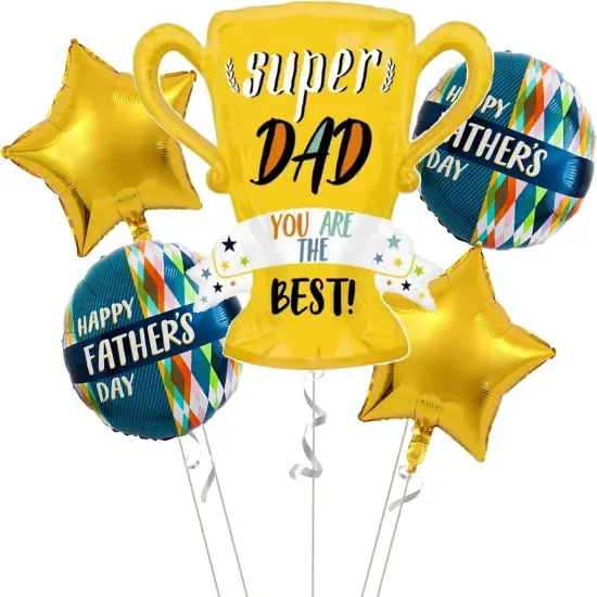 Happy fahters day balloons party decorations,cup theme fathers day balloons,fathers day party decorations supplies. {1}