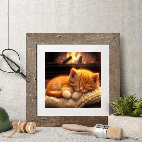 Diamond Painting Kits for Adults, Cat Diamond Art Kits 5D Animal Diamond Art Kits for Beginner, Diamond Dots Painting Full Round Drill Art and Crafts {3}