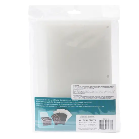 We R Die & Stamp Storage Envelopes & Magnet Sheets-10"X7" {5}