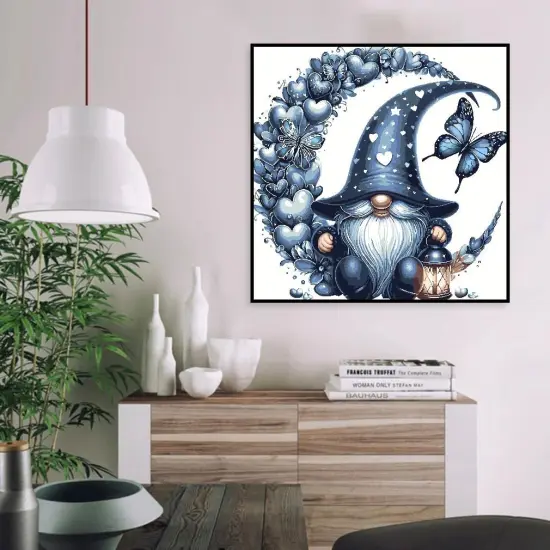 Paint by Number for Adults. Gnomes Painting by Numbers for Adults Beginner Drawing Paintwork with 3 Paintbrushes Canvas 20&rdquo; x 16&rdquo; {2}