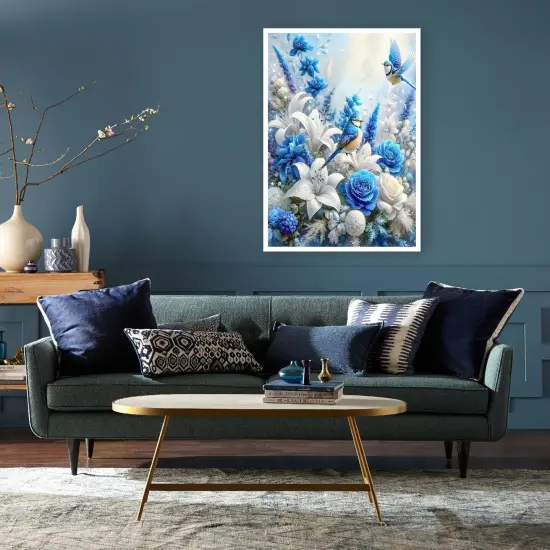 5D Diamond Art Kits for Adults,Flower Birds Diamond Painting Kits for Adult Beginners,DIY Round Full Drill Diamond Art Painting,Diamond Painting Kits {2}