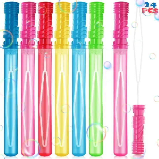 4 PCS 15'' Big Bubble Wands Bulk for Party Favor, Bubble Maker for Kids, Bubble Blower {1}