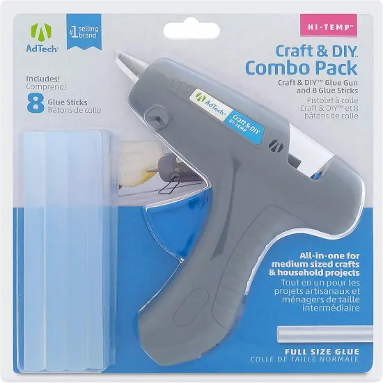 Combo Pack Full Size Glue Gun, Gray {1}