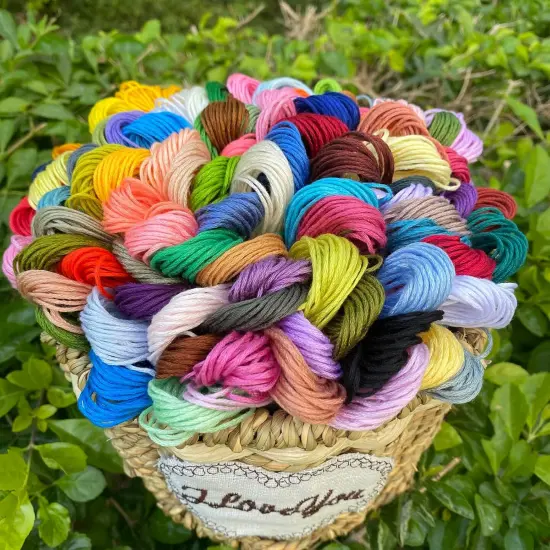 Embroidery Floss 200 Skeins Cross Stitch {2}