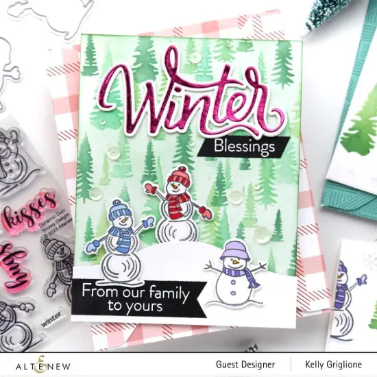 Dynamic Duo: Snowy Delight & Add-on Die Bundle {5}