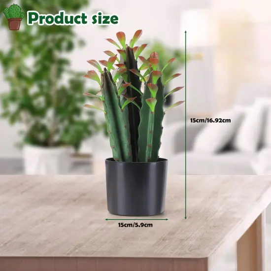 Artificial Plants for Indoor & Outdoor Home Decor, Bathroom, Kitchen, Shelf, Office {2}