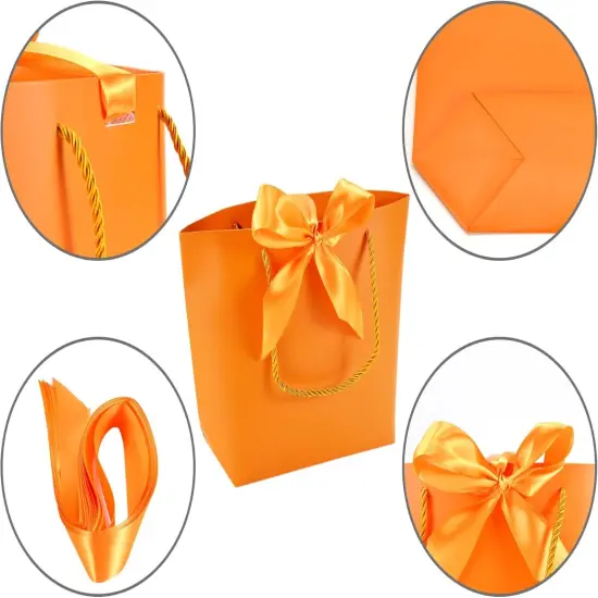 Gift Bags with Handles,Party Favor Bags with Bow Ribbon {3}