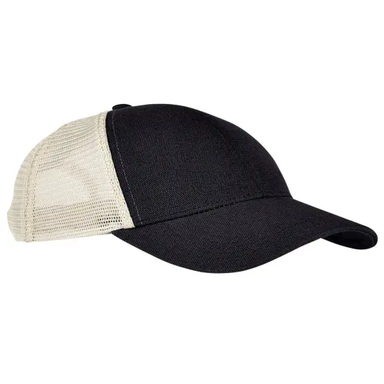 econscious&reg; Hemp Blend Trucker Cap CHARCOAL/ OYSTER {5}