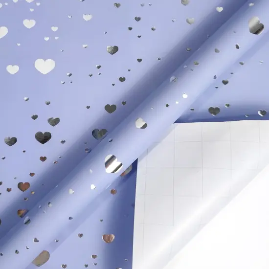 Mini Short Small Wrapping Paper Roll with Cut Lines on Reverse (17" X 120" Per Roll) {2}