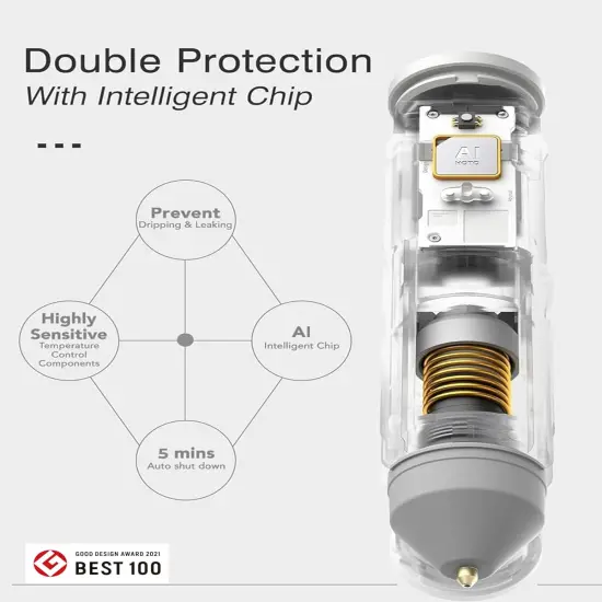 Cordless Hot Glue Gun, Minimalist Style, 30S Heating Fast, Smart-Power-off, Compact Size, USB-C Rechargeable, Intelligent Temperature Control, 10 Glue Sticks for Crafts, DIY Arts, Home Repairs {3}